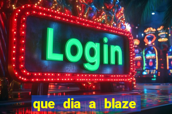 que dia a blaze paga o cashback